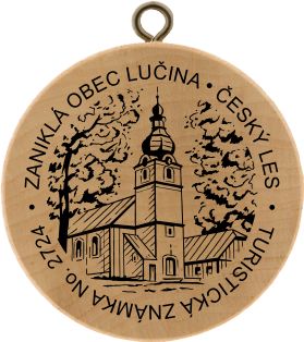 Turistická známka Lučina